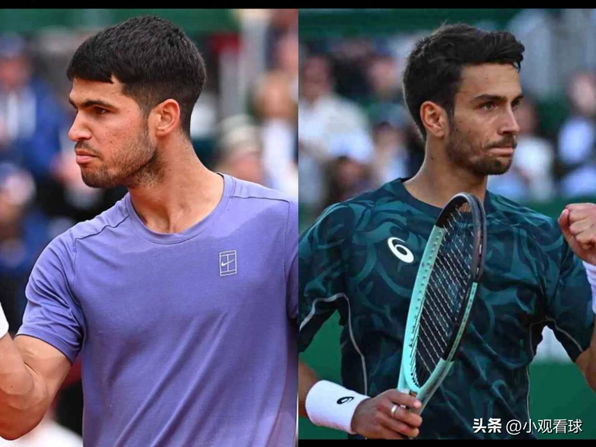 ATP总决赛翻盘蒙特卡洛大师赛，阿尔卡拉斯刷新纪录