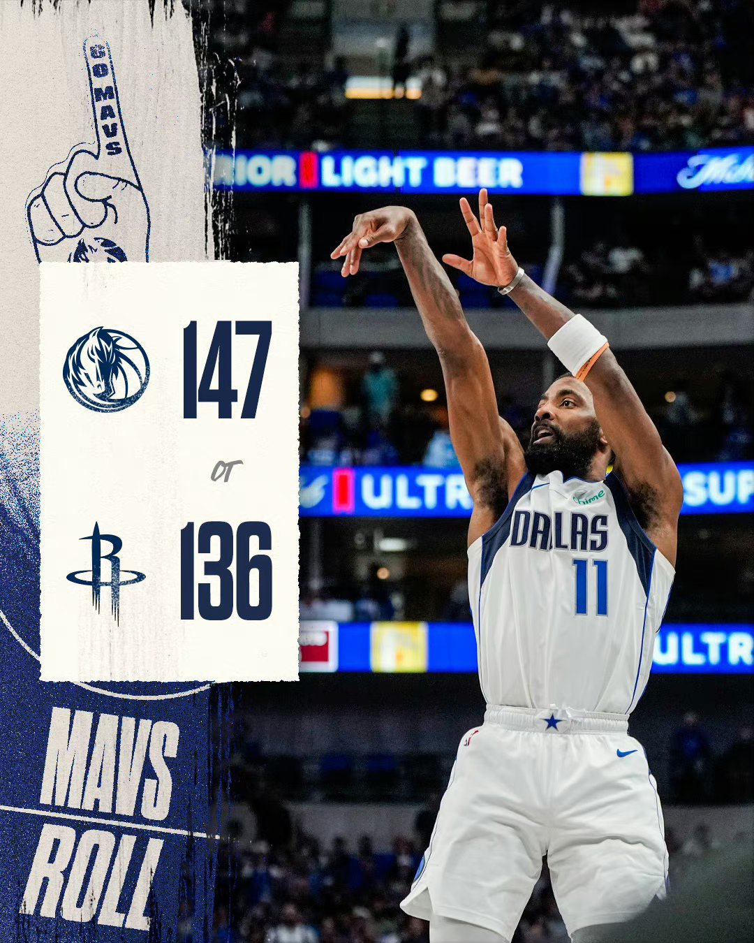 独行侠逆转76人，欧文点燃赛场